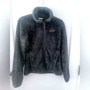 Columbia full zip “fuzzy” sweater. Columbia Fire Side II full zip sherpa fleece